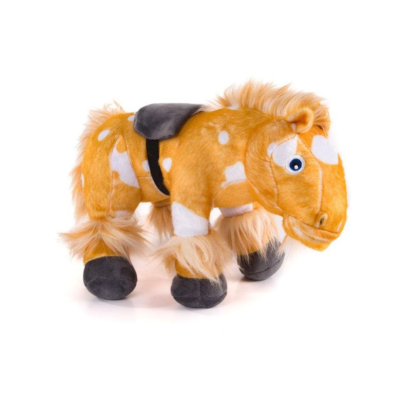 Imagen peluche musical caballo percherón granja de zenón