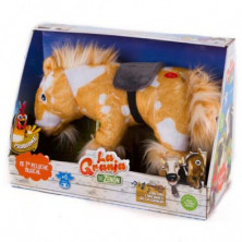 imagen 1 de peluche musical caballo percherón granja de zenón