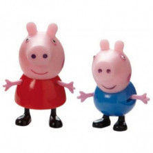 imagen 3 de casa con 2 figuras y accesorios peppa pig