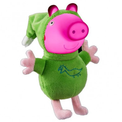 imagen 1 de peluche con luz peppa pig glow friends george