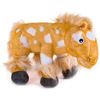 Imagen peluche musical caballo percherón granja de zenón