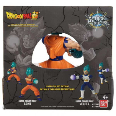 imagen 2 de dragon ball attack collection goku saiyan blue