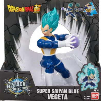 imagen 1 de dragon ball attack collection vegeta saiyan blue