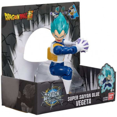 imagen 3 de dragon ball attack collection vegeta saiyan blue
