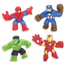 imagen 3 de figura marvel goo jit zu heroes spiderman bandai