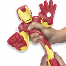 imagen 1 de figura marvel goo jit zu heroes iron man bandai