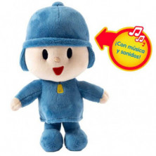 imagen 1 de peluche musical pocoyo bandai