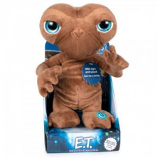 Imagen peluche e.t. con luz y sonido 25cm