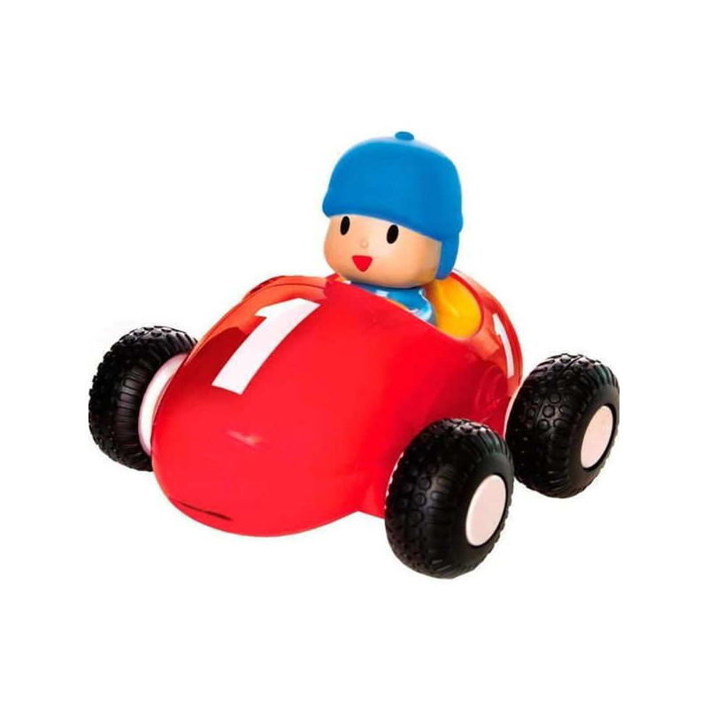 Imagen pocoyo coche de carreras con traccion