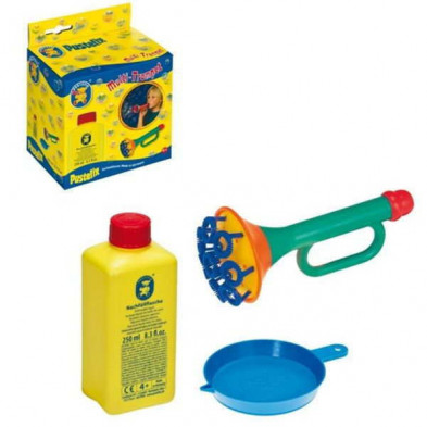 Imagen pustefix trompeta lanzadora de pompas 250ml