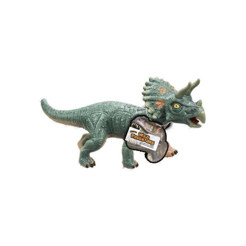 Imagen dinosaurio triceratops con sonido wild predators