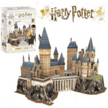 imagen 3 de puzzle 3d harry potter castillo de hogwarts