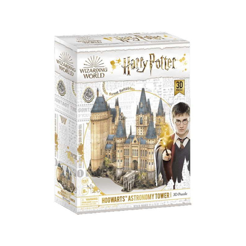 Imagen puzzle 3d torre de astronomia de hogwarts harry po