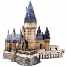 imagen 1 de puzzle 3d gran salon de hogwarts harry potter