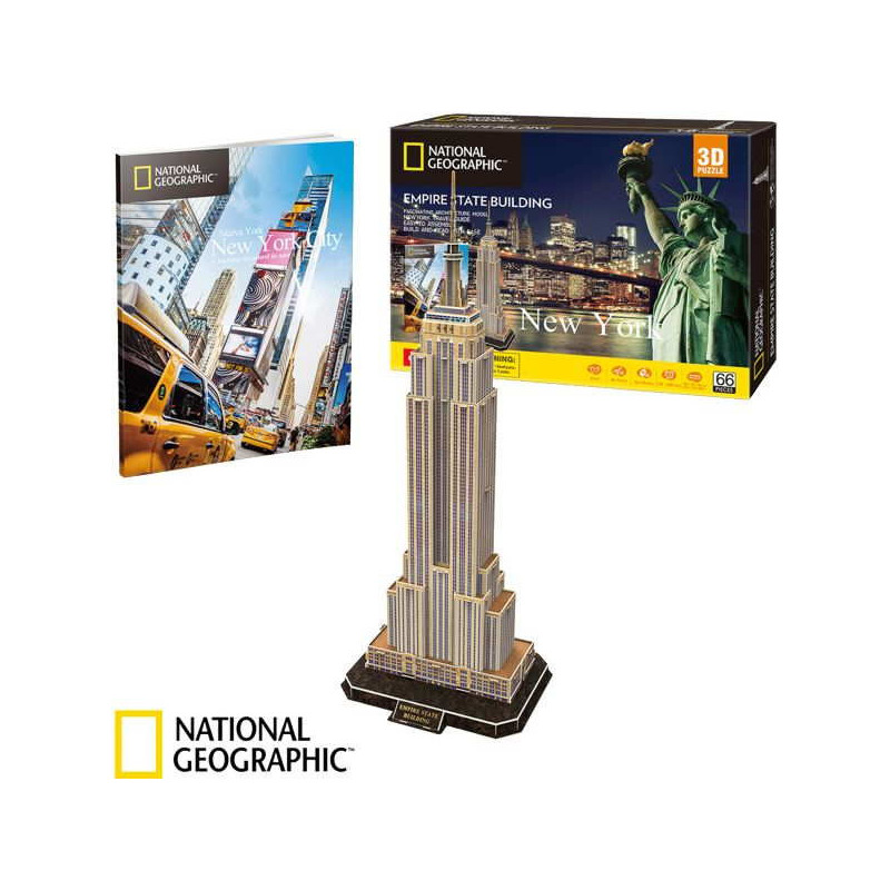 Imagen puzzle 3d empire state building national geographi