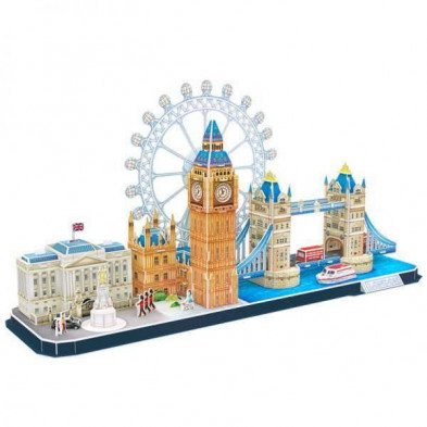 imagen 1 de puzzle 3d cityline londres cubic fun