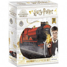 Imagen puzzle 3d expreso de hogwarts harry potter