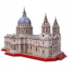 imagen 1 de puzzle 3d catedral san pablo londres cubic fun