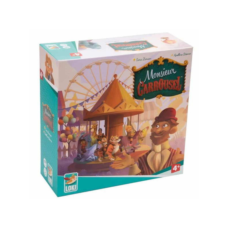 Imagen juego de mesa monsieur carrousel ludilo