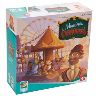 Imagen juego de mesa monsieur carrousel ludilo Imagen juego de mesa monsieur carrousel ludilo