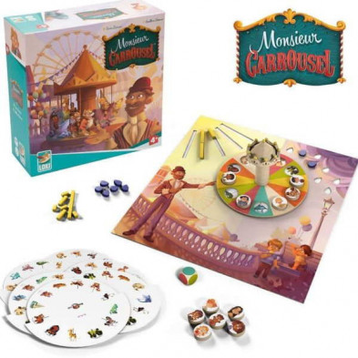 imagen 2 de juego de mesa monsieur carrousel ludilo imagen 2 de juego de mesa monsieur carrousel ludilo