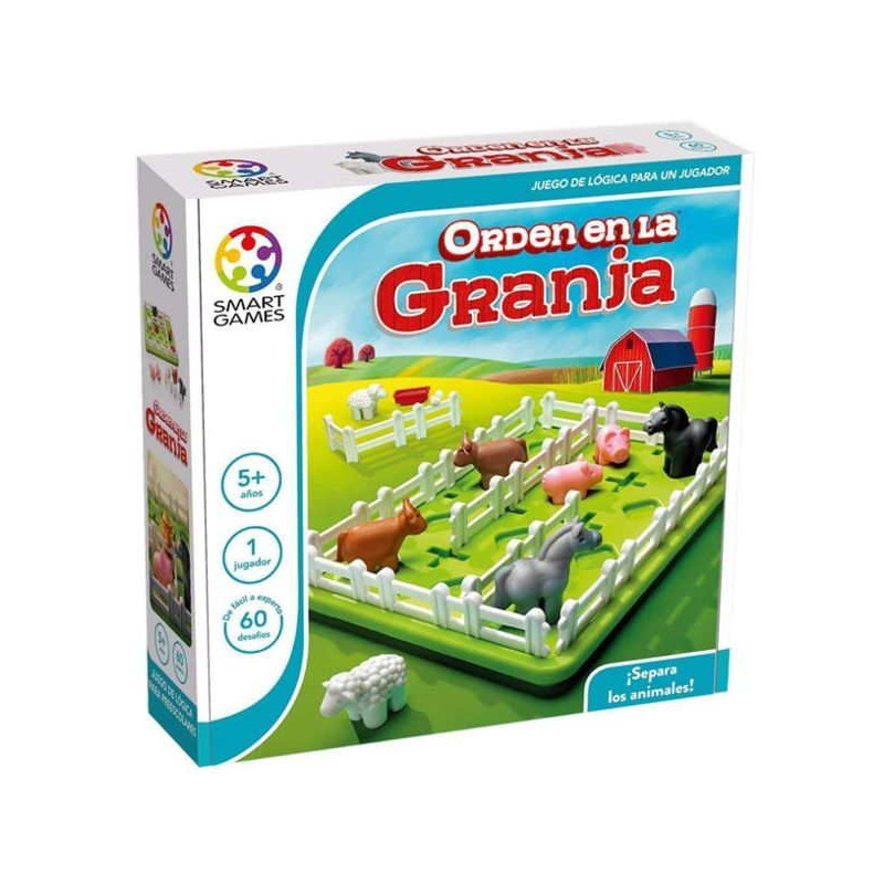 Imagen juego de mesa orden en la granja smart games Imagen juego de mesa orden en la granja smart games