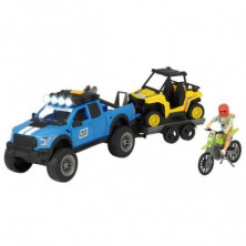 Imagen playset todoterreno con remolque para buggy