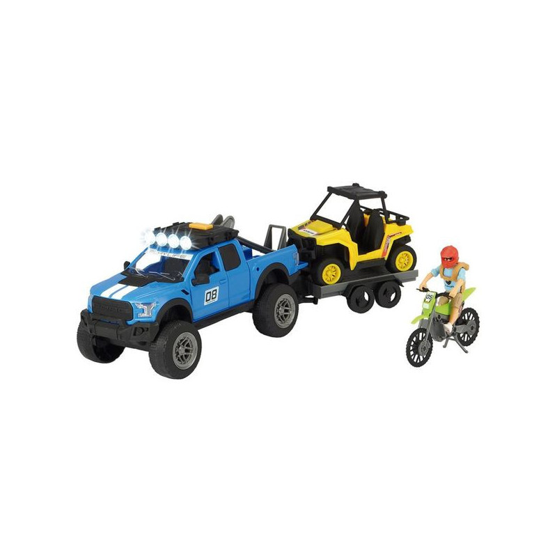 Imagen playset todoterreno con remolque para buggy