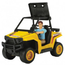 imagen 2 de playset todoterreno con remolque para buggy