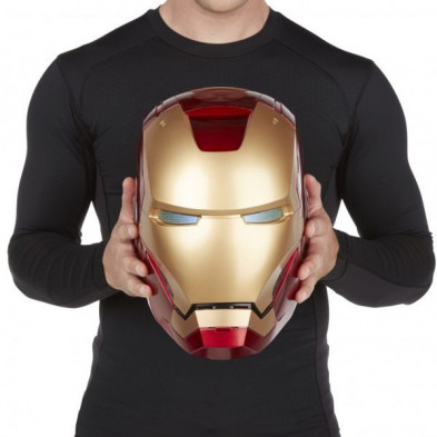 imagen 2 de réplica marvel legends casco electrónico iron man