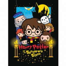 Imagen cuadro lona harry potter piedra filosofal 30x40cm