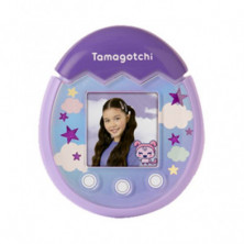 Imagen tamagotchi pix cielo  morado