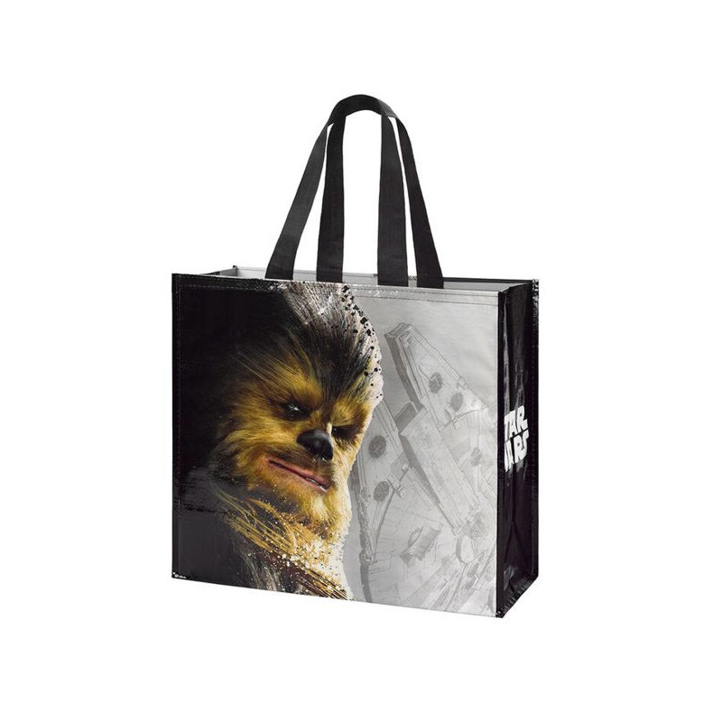 Imagen bolsa rafia star wars chewbacca 45x40x22cm