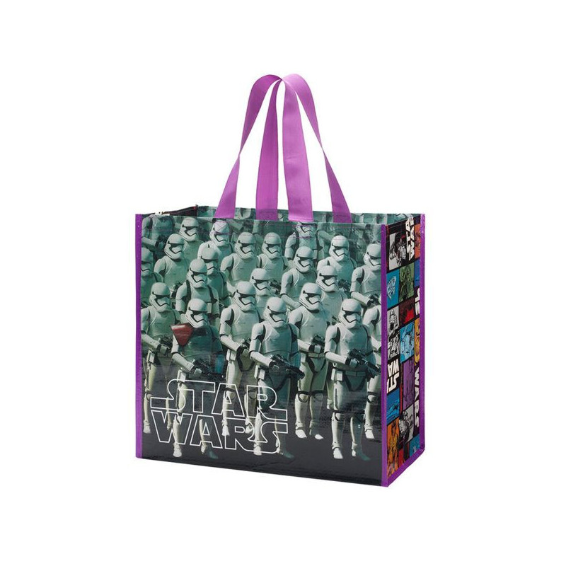 Imagen bolsa rafia star wars toopers 45x40x22cm