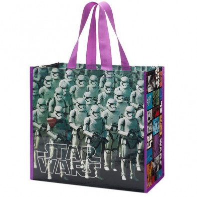 Imagen bolsa rafia star wars toopers 45x40x22cm