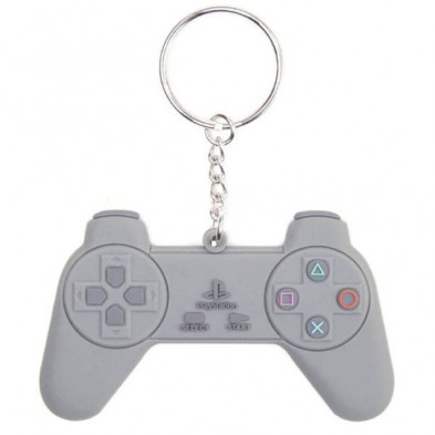 Imagen llavero 3d goma playstation controller