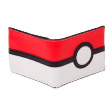 imagen 3 de cartera billetero pokémon pokeball 9x11x2cm