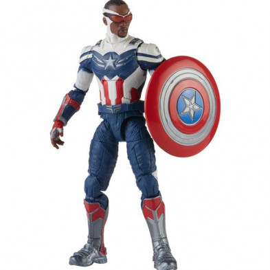 imagen 2 de figura falcon capitan america marvel legends hasbr