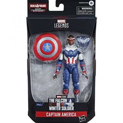 imagen 5 de figura falcon capitan america marvel legends hasbr