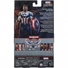 imagen 6 de figura falcon capitan america marvel legends hasbr