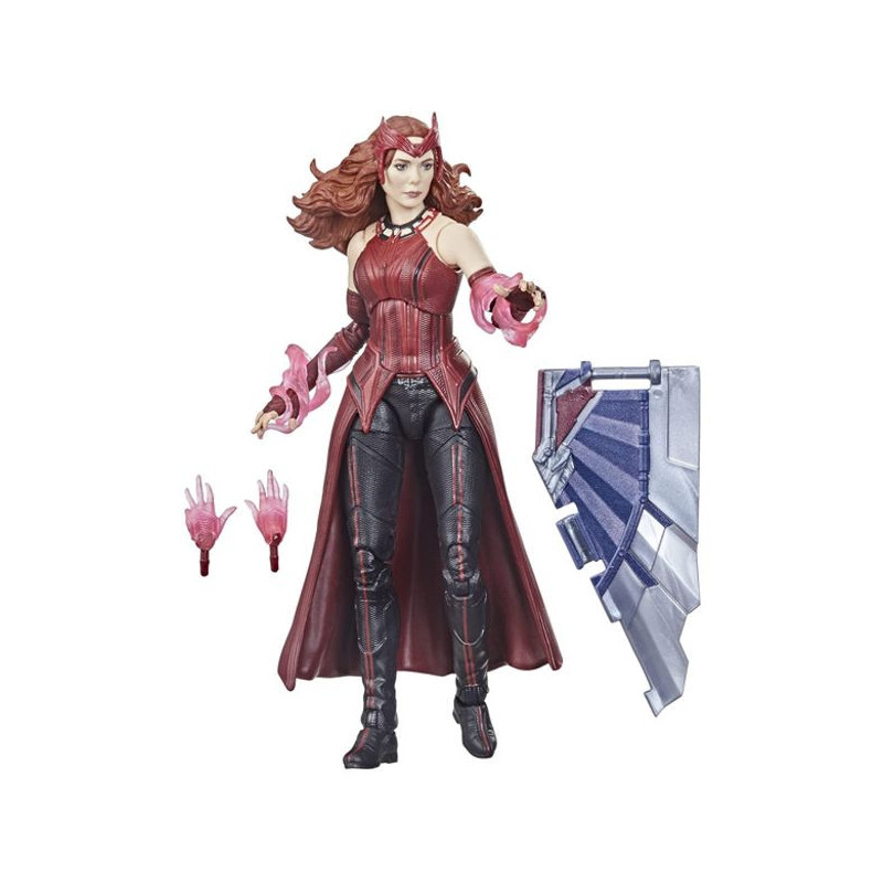 Imagen figura bruja escarlata marvel legends hasbro