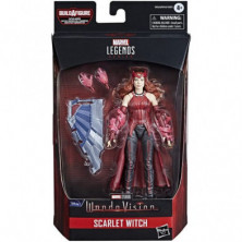 imagen 5 de figura bruja escarlata marvel legends hasbro