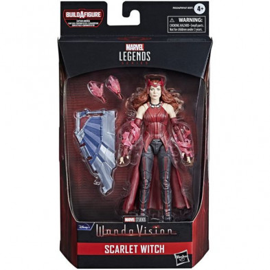 imagen 5 de figura bruja escarlata marvel legends hasbro