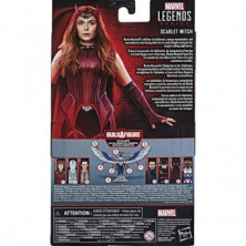 imagen 6 de figura bruja escarlata marvel legends hasbro