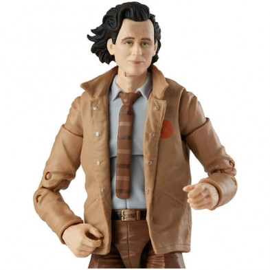 imagen 1 de figura loki agente avt marvel legends hasbro
