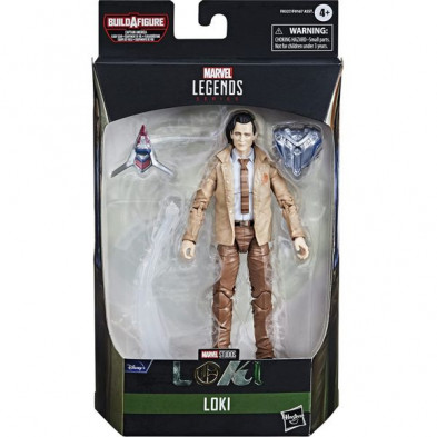 imagen 4 de figura loki agente avt marvel legends hasbro