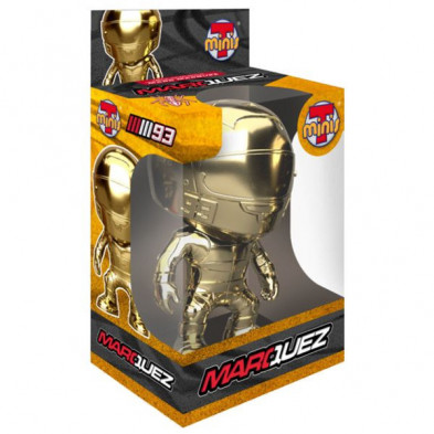 imagen 1 de figura tminis marc márquez dorada