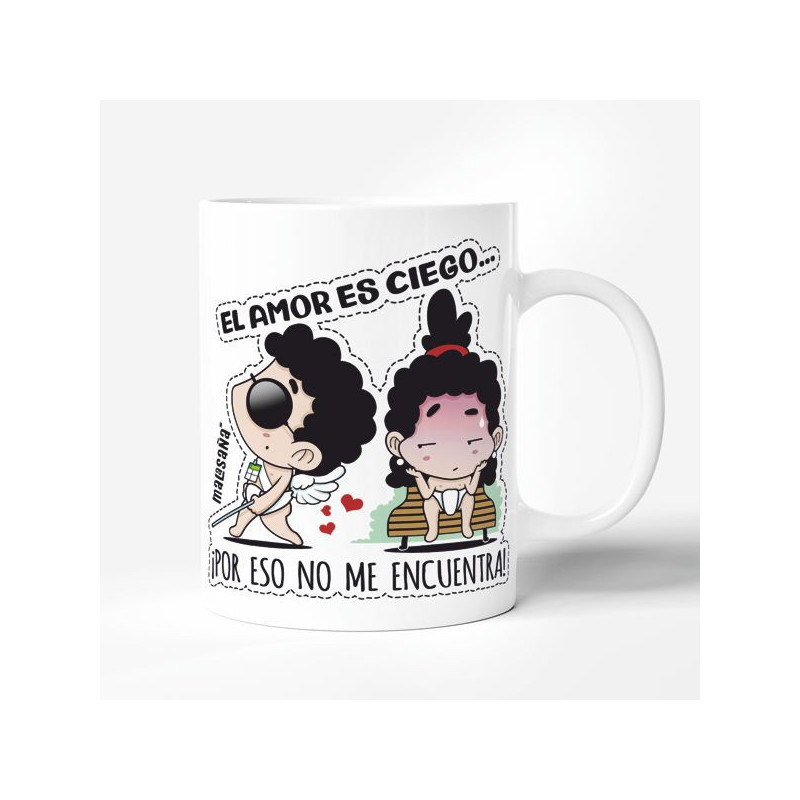 Imagen taza amor ciego malasaña Imagen taza amor ciego malasaña