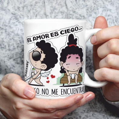 imagen 1 de taza amor ciego malasaña