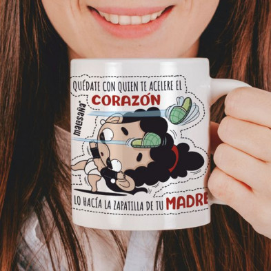 imagen 1 de taza mamá zapatilla malasaña